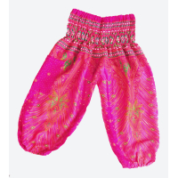 Kinderbroek XL kids Peacock roze